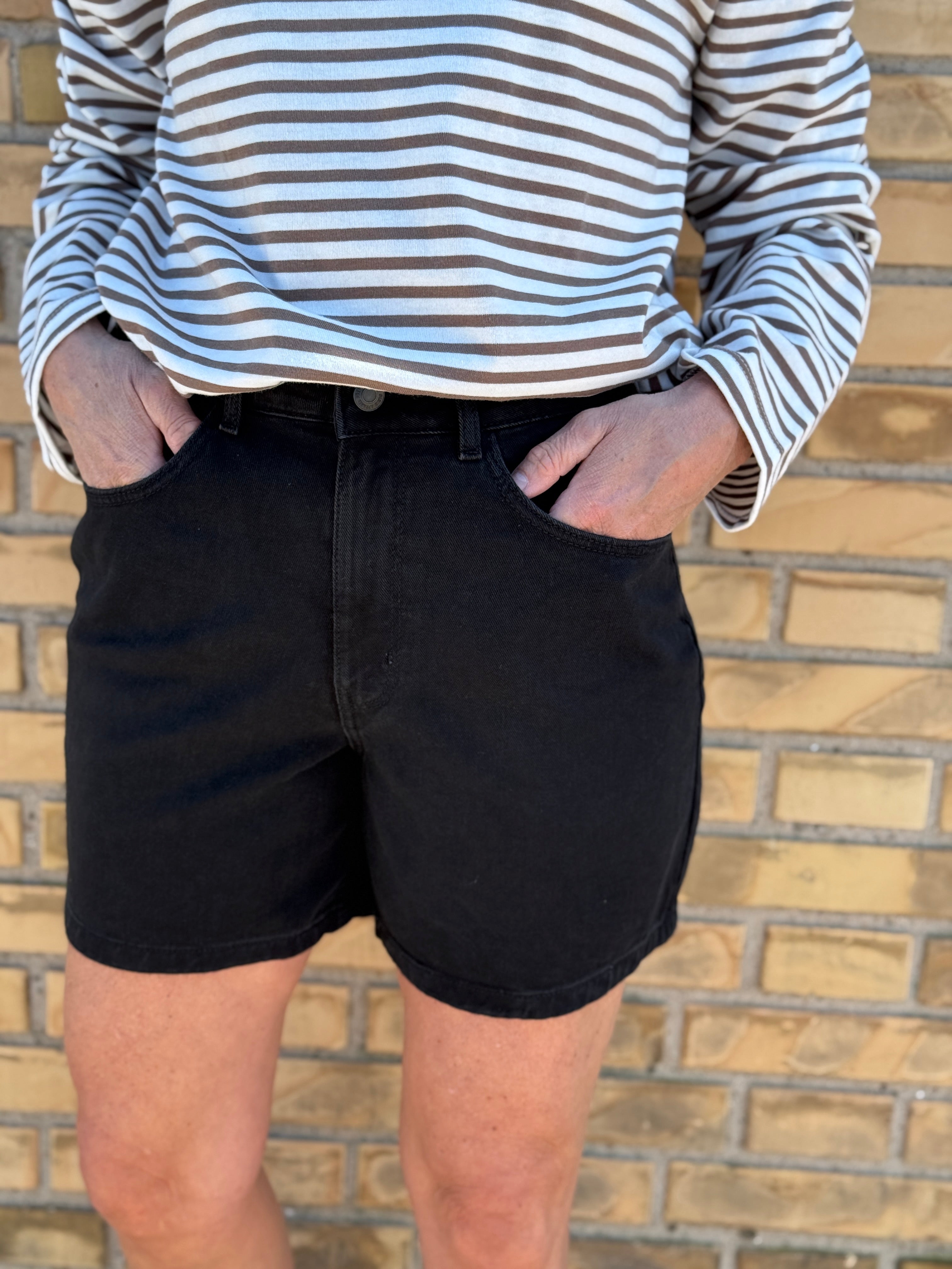 VMKIRSA Shorts - Black Denim